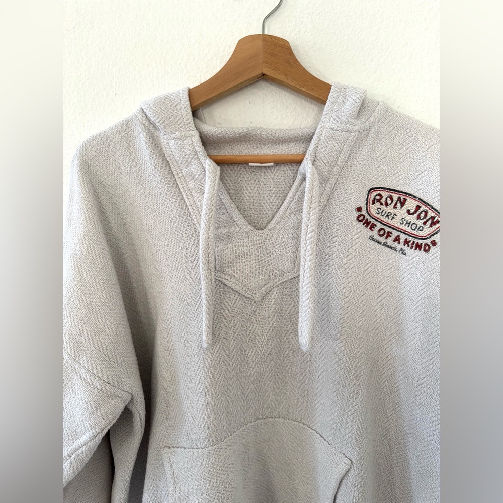 Vintage Y2K Ron Jon Surf Shop One Of A Kind Cocoa Beach Knit Hoodie Pullover, Lg - Picture 4 of 16